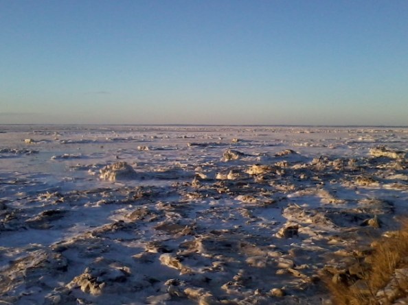 View of Bristol Bay from Naknek